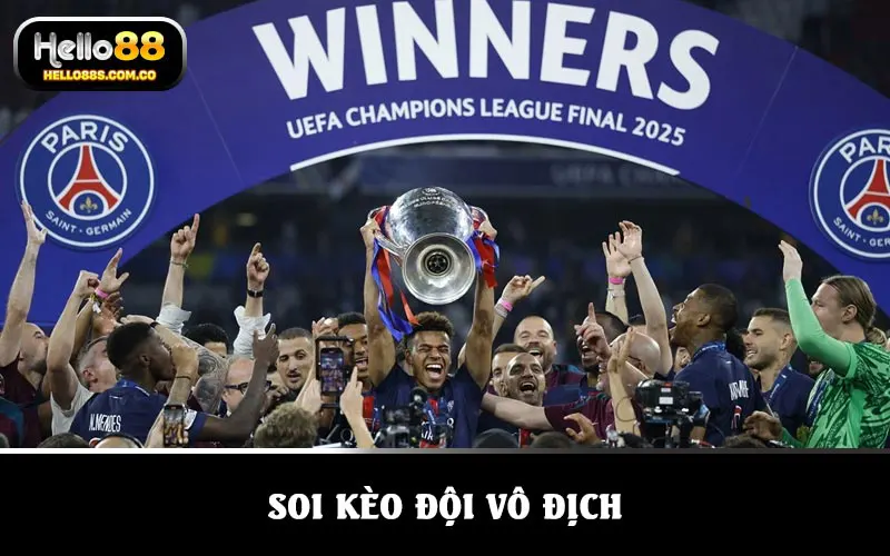 soi kèo đội vô địch