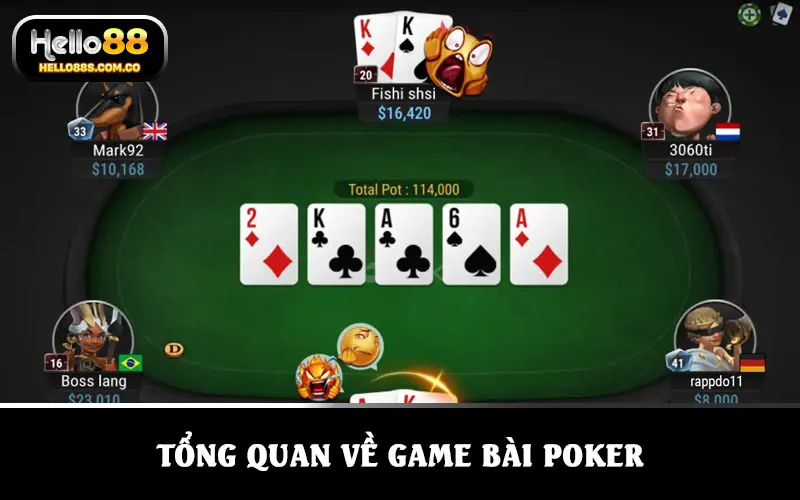 Tổng quan về game bài Poker